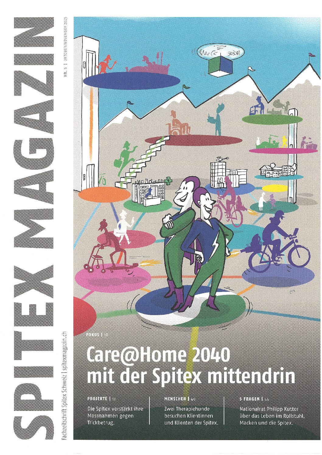 Das neue SPITEX MAGAZIN ist da