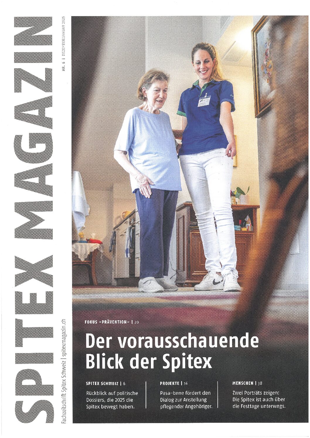 Die SPITEX ist auch über die Festtage unterwegs – SPITEX MAGAZIN Nr. 6