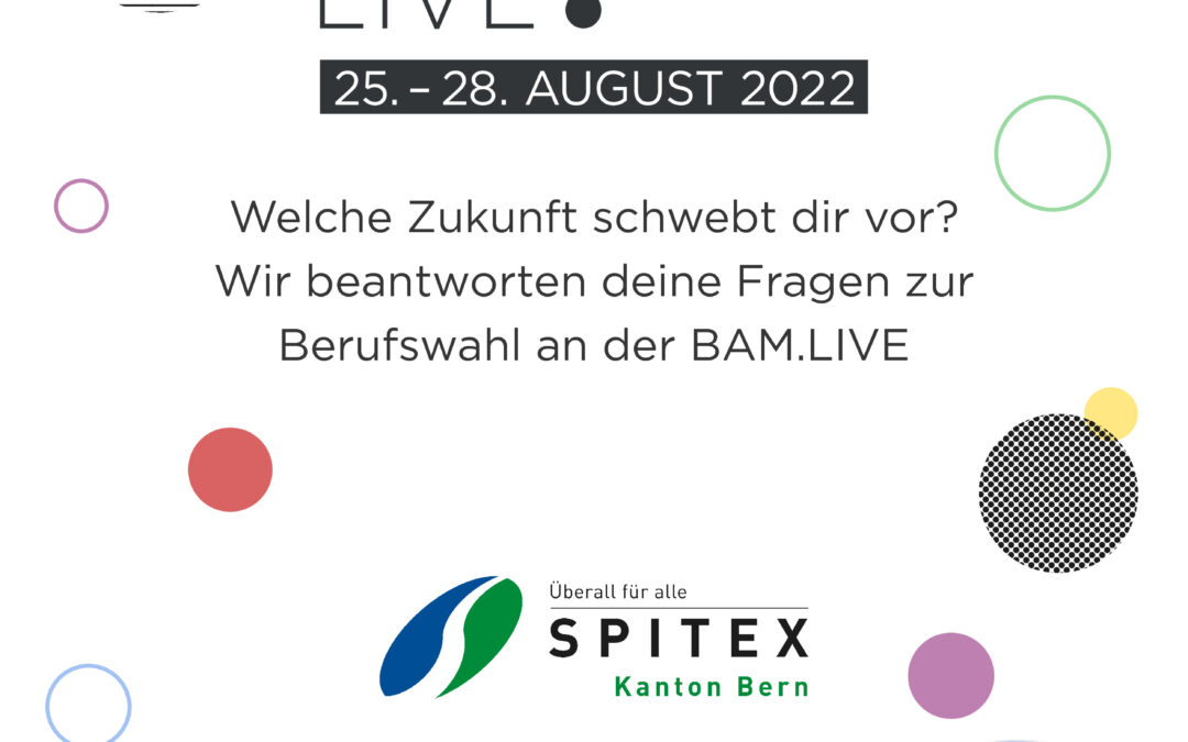 Wir freuen uns auf einen Besuch an der Berufs- und Ausbildungsmesse BAM 2022
