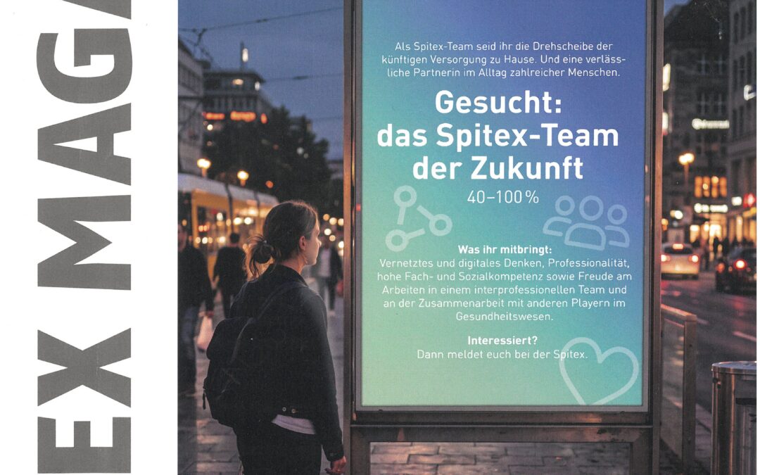 Das neue SPITEX MAGAZIN ist da